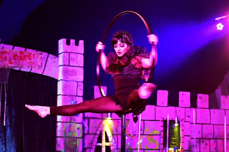 The amazing Circus of Screams stars presented some jaw-dropping performances.