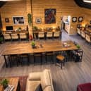 The impressive co-working room at Hub 101 in Ludford.