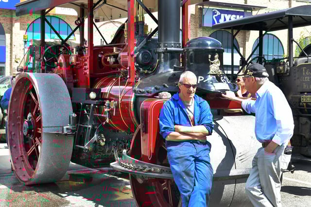Around 35 Marshall steam engines and tractors were displayed at the annual event which takes place on Father’s Day every year