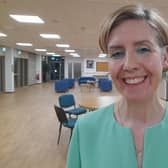 Andrea Jenkyns, Reform UK candidate for Greater Lincolnshire mayor, at her campaign launch. Credit: LDRS