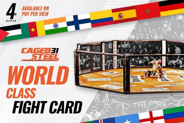 Caged Steel 31 boasts a world class fight card