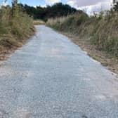 AFTER - A new country park trail at Chapel Six Marshes.