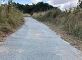 AFTER - A new country park trail at Chapel Six Marshes.