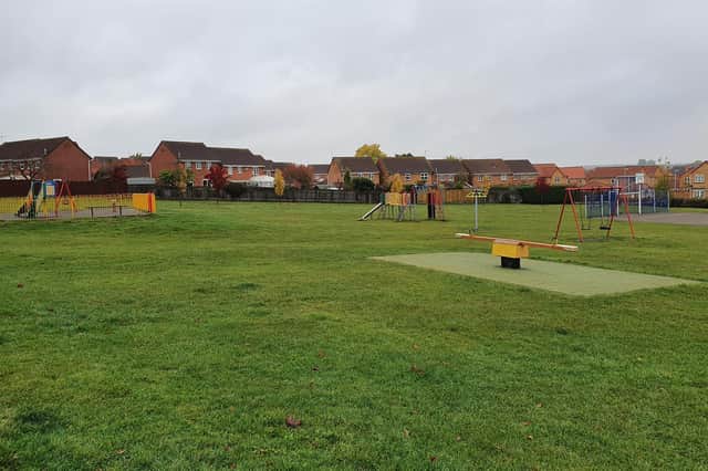 George Street play area in Sleaford.