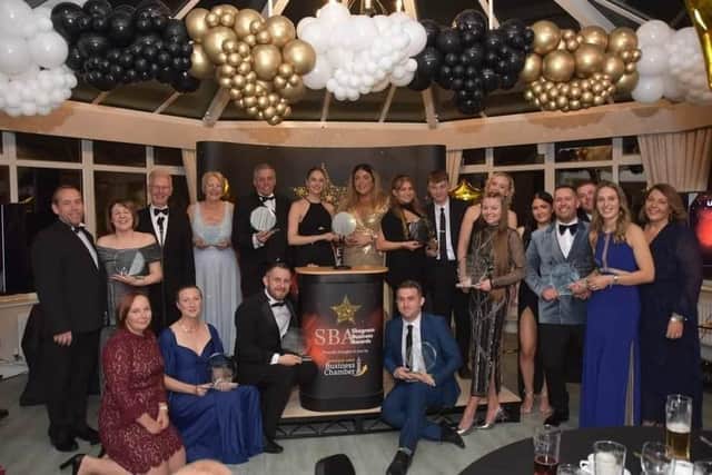 Winners of the 2013 Skegness Business Awards.