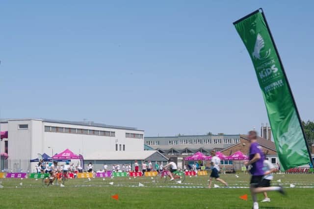 The triathlon takin place at the One NK Leisure Centre in North Hykeham.