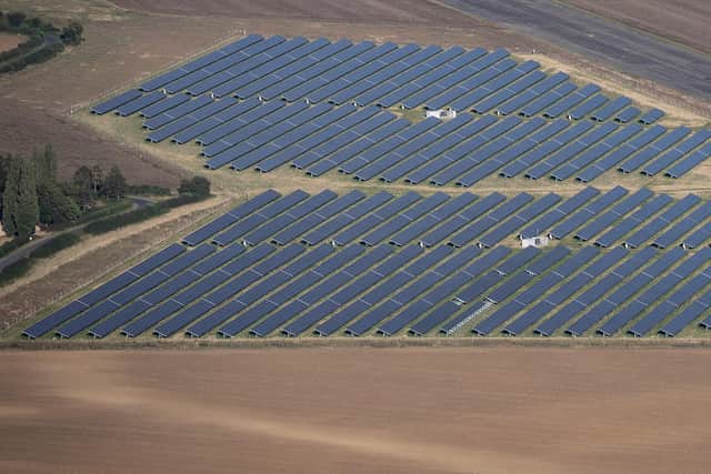 There are currently several major solar farms in the pipeline for Lincolnshire