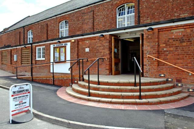 The Stanhope Hall in Horncastle, which will host the festive market.