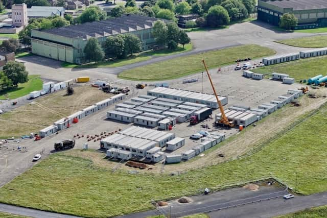 An aerial view of RAF Scampton. (Photo by: TheDroneMan.net)