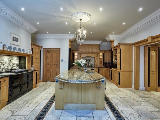 The kitchen.