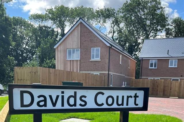 David's Court, named after builder David Hatcher.