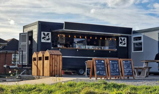 Sandilands outdoors cafe. Photo: National Trust