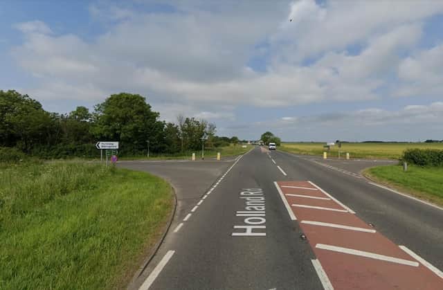 The Swaton crossorads on the A52, scene of a serious collision on Wednesday afternoon. Photo: Google