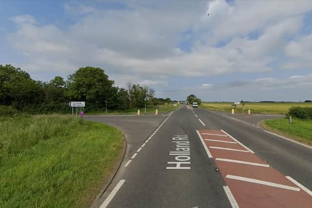 The Swaton crossorads on the A52, scene of a serious collision on Wednesday afternoon. Photo: Google