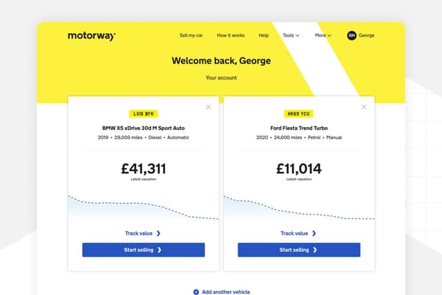Compare the depreciation rates of up to six vehicles at once, for free, with Motorway’s Car Value Tracker Picture – supplied.