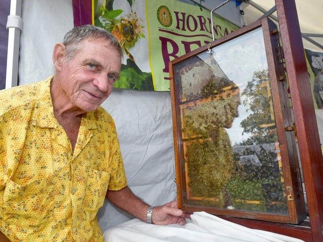 Richard Arlett-Johnson of Lincolnshire Hive Honey.