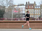 Tracking how your body is performaning is a great way to help you fine-tune your athletic display. (Photo by JUSTIN TALLIS / AFP) (Photo by JUSTIN TALLIS/AFP via Getty Images)