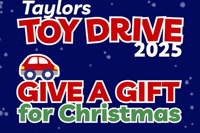 The Toy Drive runs from now until 18th December 2025