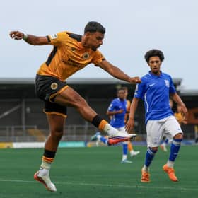 Boston United v Birmingham City action. Photo by Chris Bray.