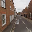 Witham Street, Boston, where emergency services found 100 cannabis plants growing in a house. Photo: Google