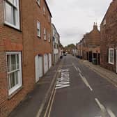 Witham Street, Boston, where emergency services found 100 cannabis plants growing in a house. Photo: Google