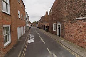 Witham Street, Boston, where emergency services found 100 cannabis plants growing in a house. Photo: Google
