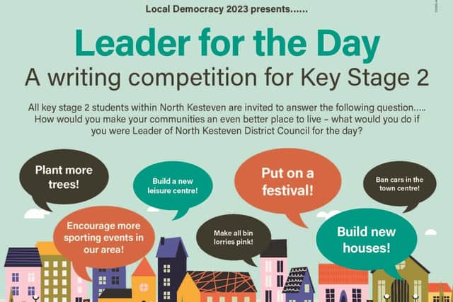 The competition is designed to inspire young minds to learn about the council.
