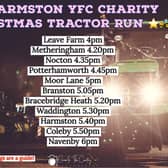 Harmston YFC tractor run.