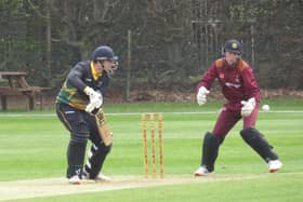 Will Wright, who top-scored with 95 for Lindum last weekend.