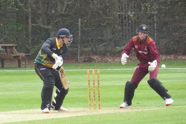 Will Wright, who top-scored with 95 for Lindum last weekend.
