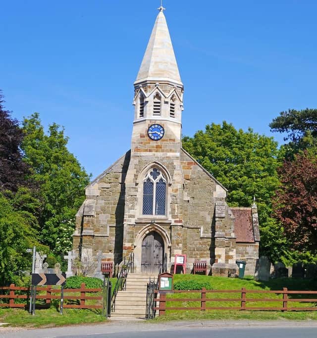 The fete would have raised funds for Thimbleby Church.