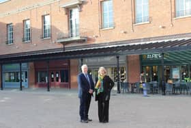 Coun Trevor Young, leader of the council, and Coun Lesley Rollings, deputy leader, were delighted with the quality of the work and the commitment from everyone involved in the project