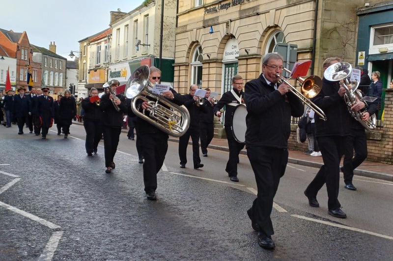 The band marched on