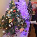 A previous year's Sleaford Methodist Church Christmas Tree Festival.