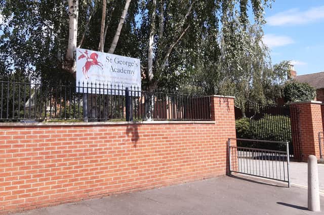 Police and staff are working together to prevent drugs getting into St George's Academy.
