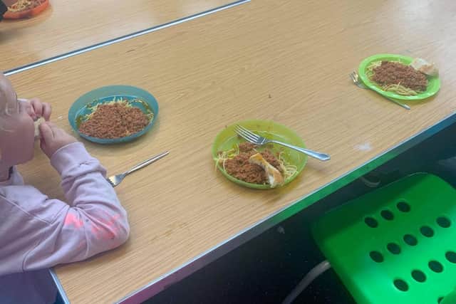 Children enjoyed a free meal during summer holidays