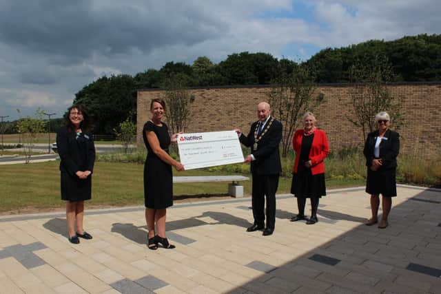 Deborah Balsdon, Emily Aitken, Coun Steve England, Coun Anne Welburn and Karen Smith