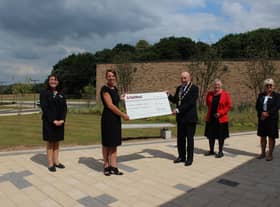 Deborah Balsdon, Emily Aitken, Coun Steve England, Coun Anne Welburn and Karen Smith