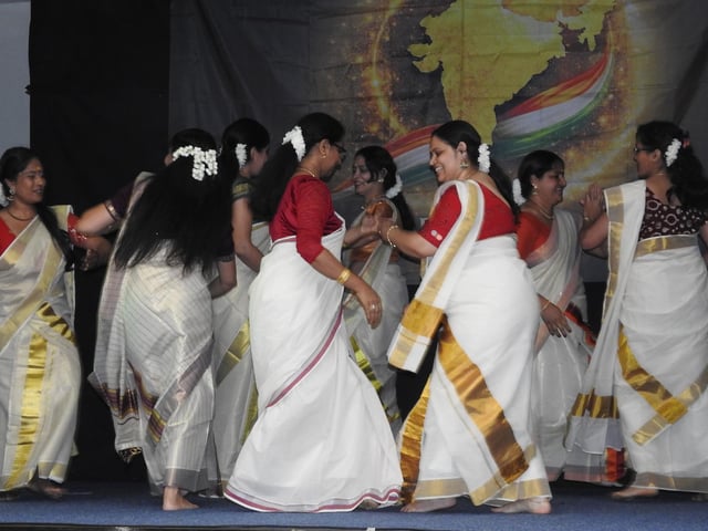 Traditional dance routine.