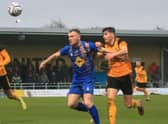 Scott Pollock is back at Boston United. Photo: Oliver Atkin
