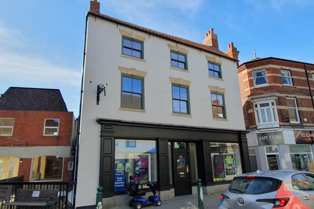One of the biggest grants went towards the £200,000 project to re-render the betting shop on Southgate.