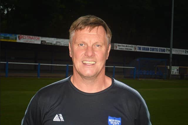Martyn Bunce is standing down as Boston Town boss - photo: (c) Joshua Hallam