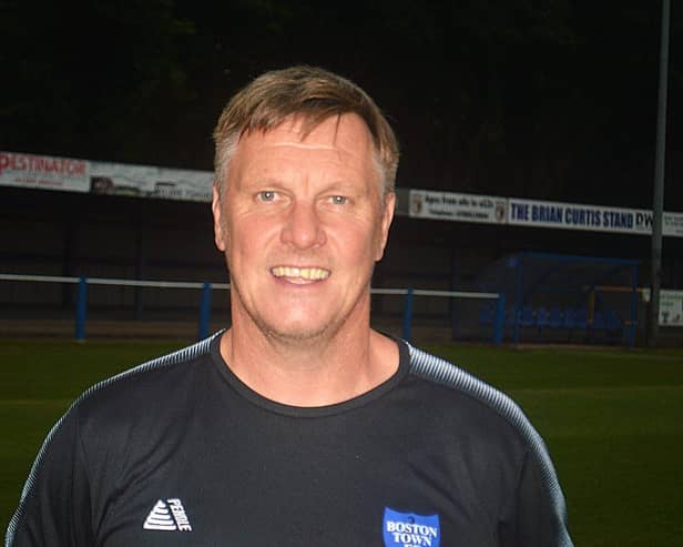 Martyn Bunce is standing down as Boston Town boss - photo: (c) Joshua Hallam