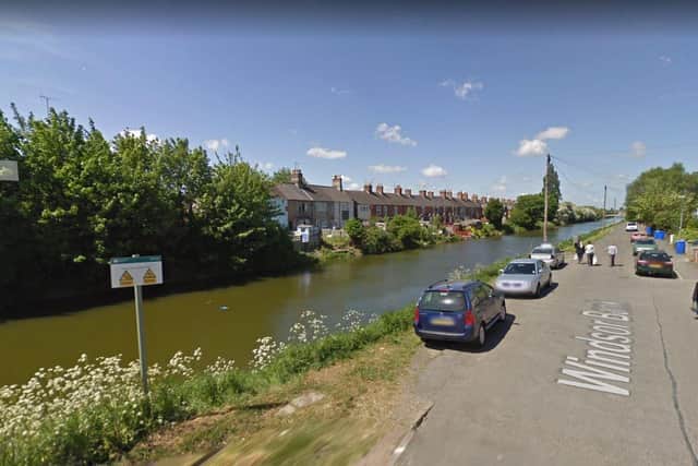 The Maud Foster Drain off Windsor Bank in Boston. Image for illustration only. (Credit: Google)