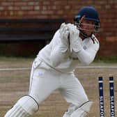 Wicketkeeper Matthew Wing in action in Sleaford defeat.