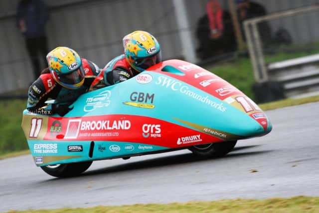 Ellis and Clement in race action at Knockhill