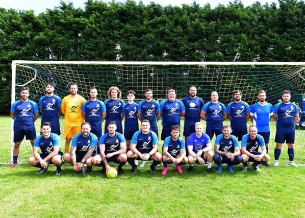 The Pointon FC team.