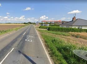 The B1191 will be closed between Martin Dales and Woodhall Spa.