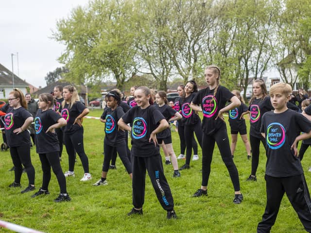 Next Generation Dance perform in Mablethorpe.