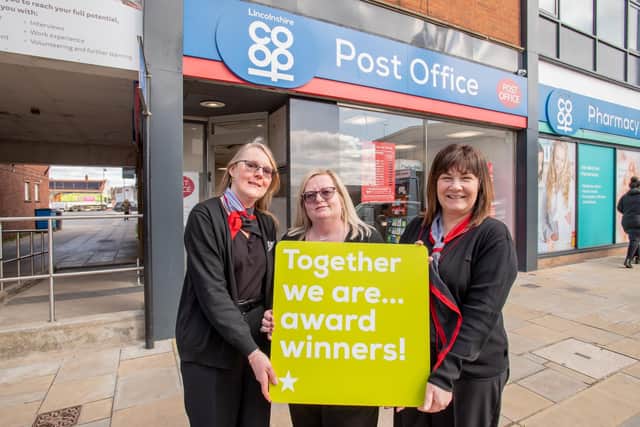 Gainsborough Post Office was awarded Silver